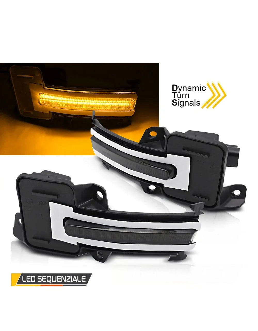 Honda Civic X 2015-2021 Frecce Specchietti LED Dinamiche SEQ - autorivallo