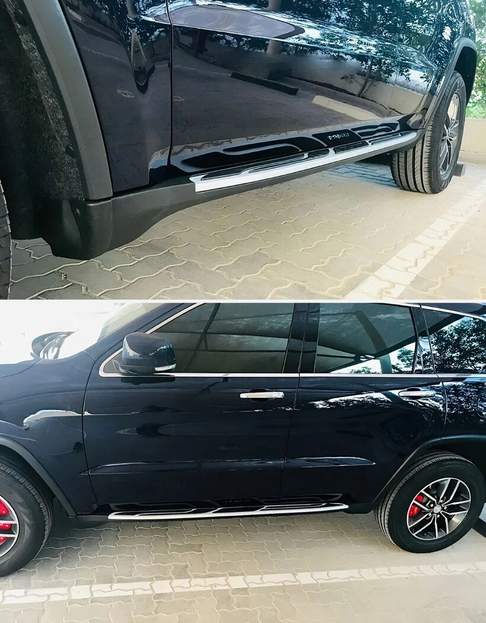 Jeep Grand Cherokee 4 WK2 2010-2021 Pedane Laterali Sottoporta - autorivallo