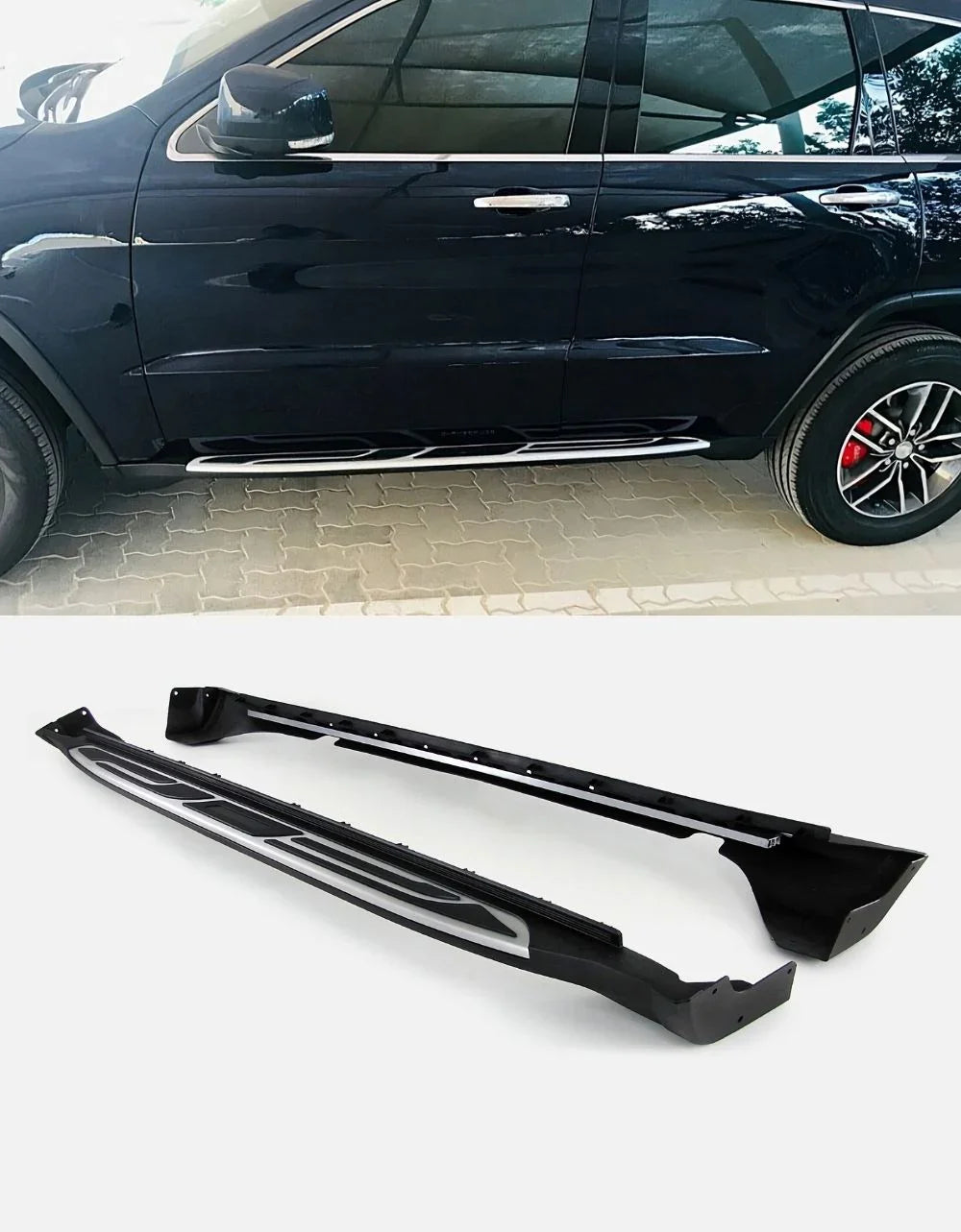 Jeep Grand Cherokee 4 WK2 2010-2021 Pedane Laterali Sottoporta - autorivallo