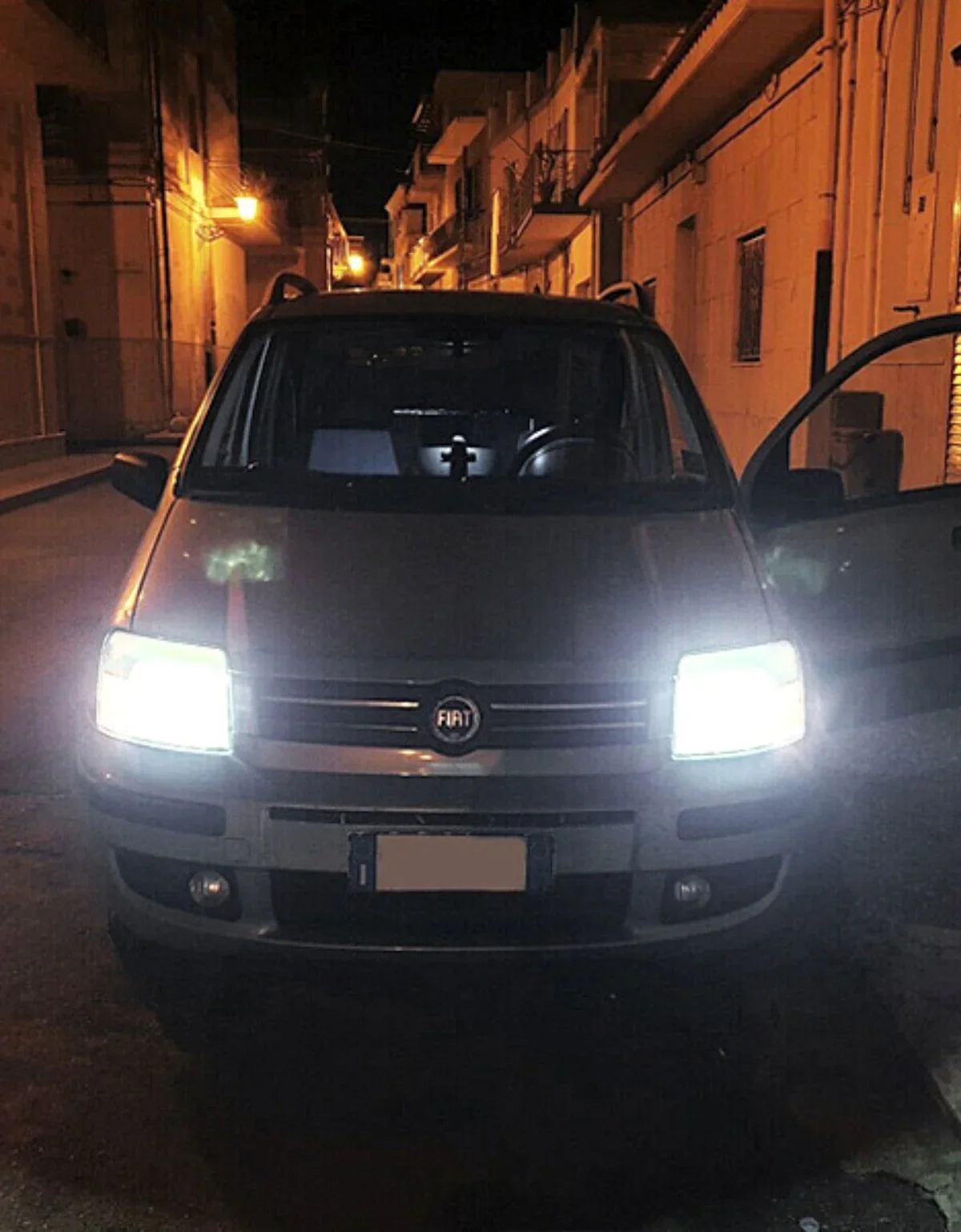 Fiat Panda 169 2003-2012 Lampade H4 LED 6500K Bianco 8000lm - autorivallo