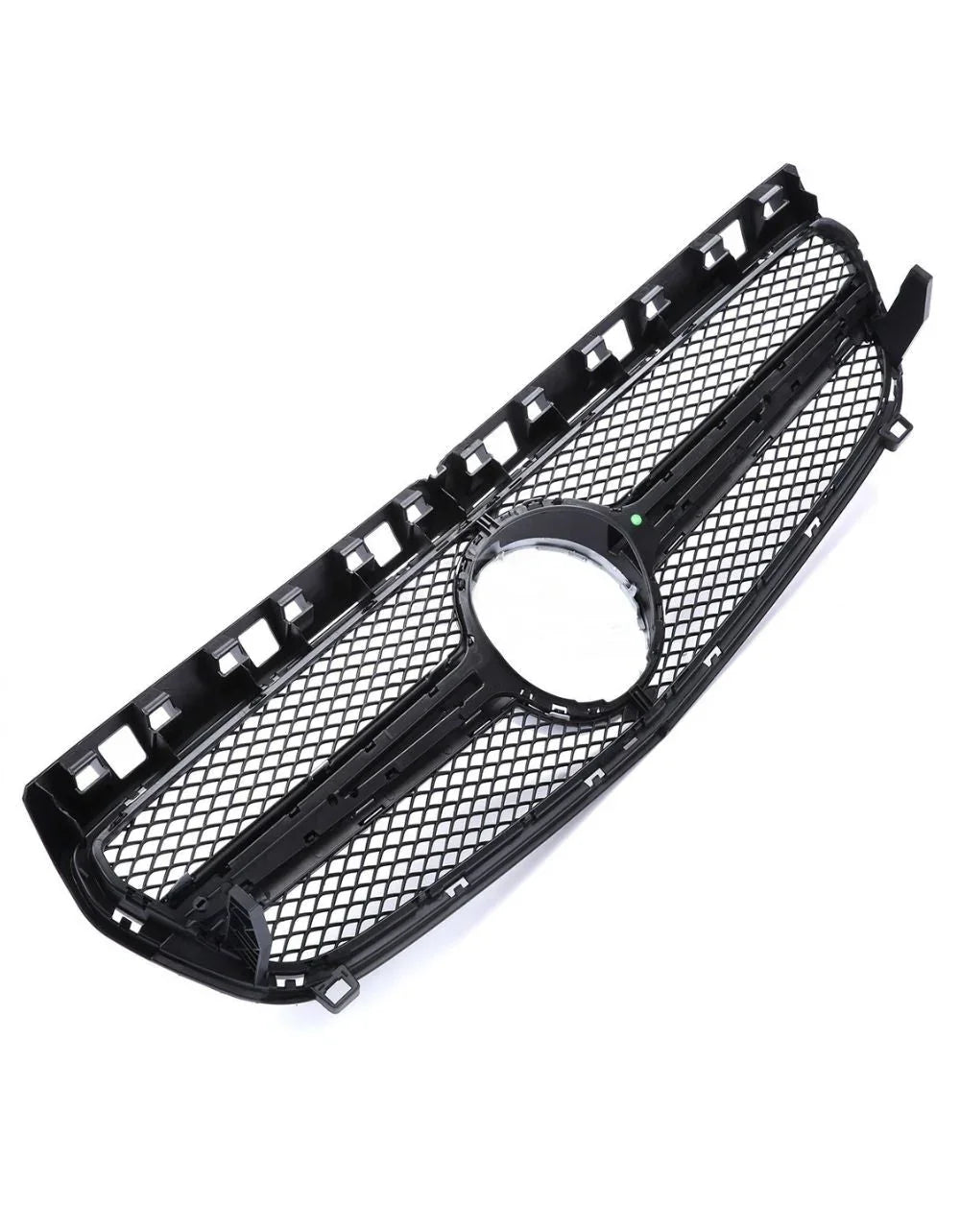Mercedes A W176 12-15 Griglia Anteriore Nero Argento Look AMG - autorivallo