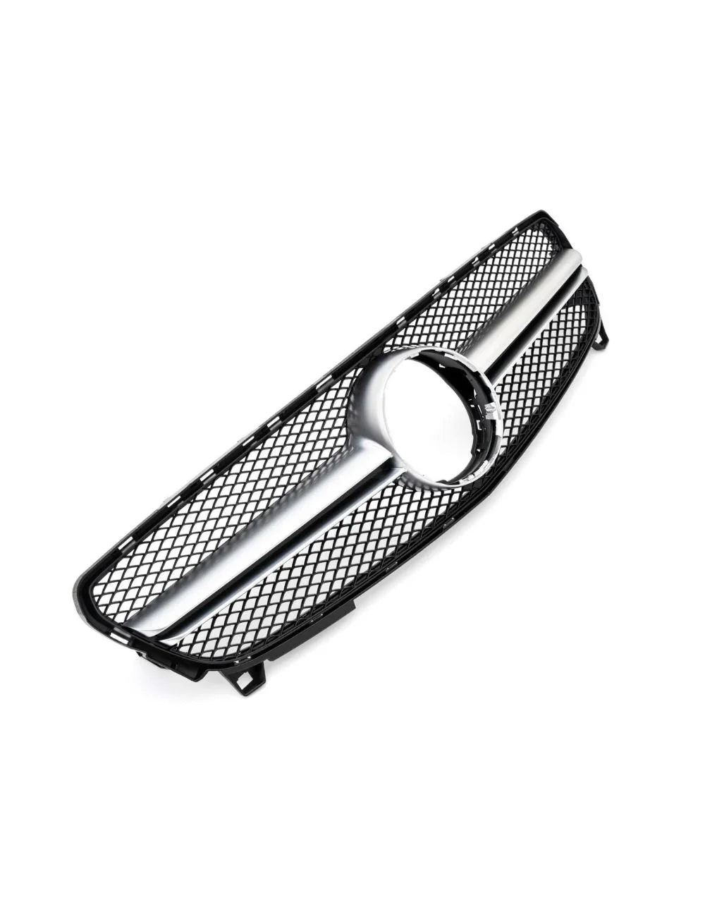 Mercedes A W176 2015-2018 Griglia Radiatore Nero Argento AMG - autorivallo