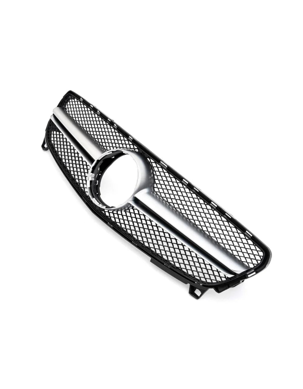 Mercedes A W176 2015-2018 Griglia Radiatore Nero Argento AMG - autorivallo