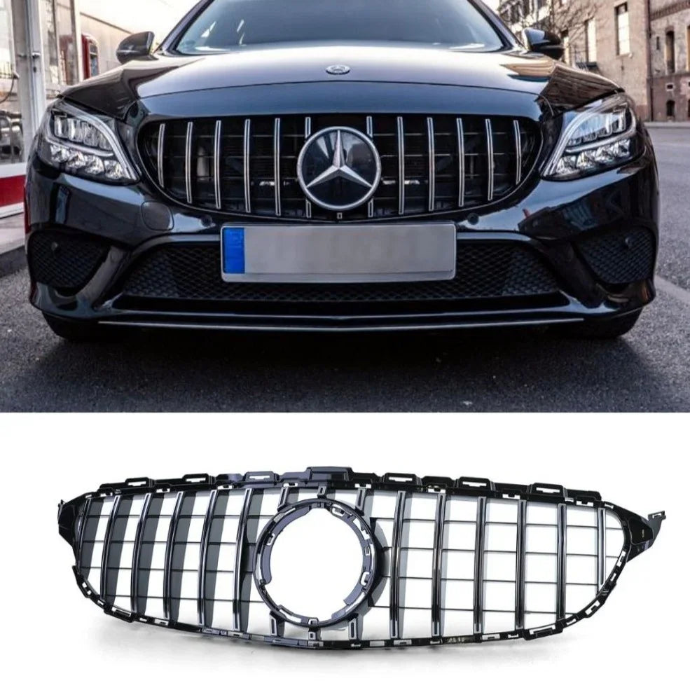 Mercedes C205 A205 2018-2021 Griglia Anteriore AMG Look - autorivallo