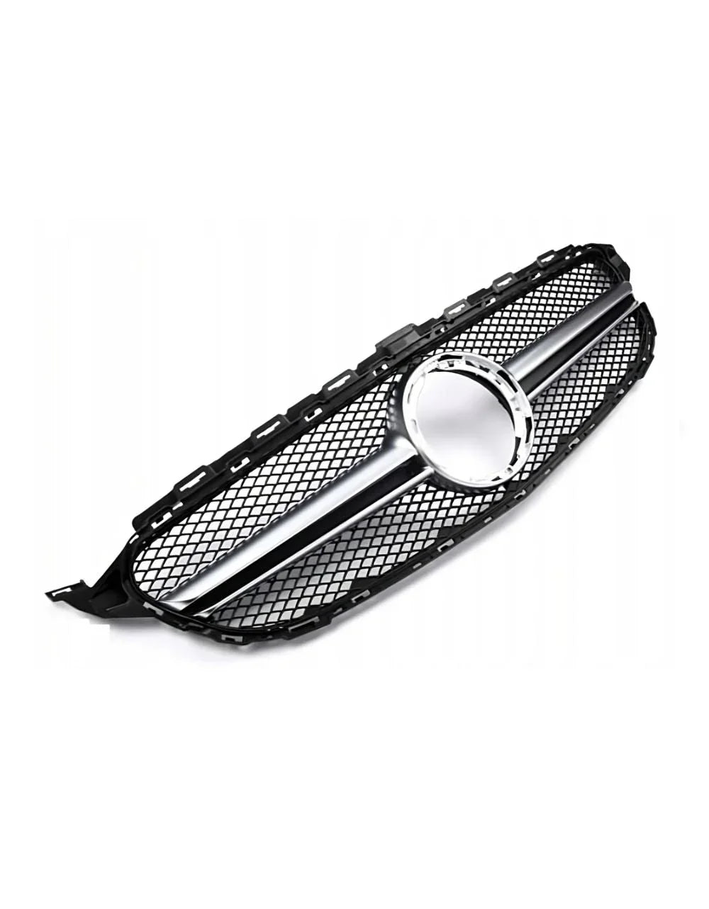 Mercedes C W205 S205 14-18 Griglia Radiatore Nero Look AMG - autorivallo
