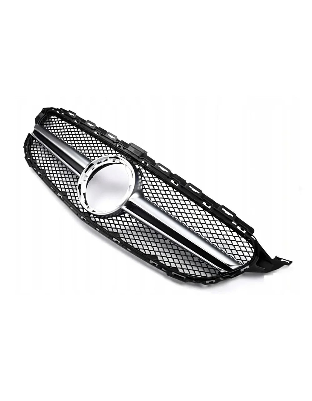 Mercedes C W205 S205 14-18 Griglia Radiatore Nero Look AMG - autorivallo