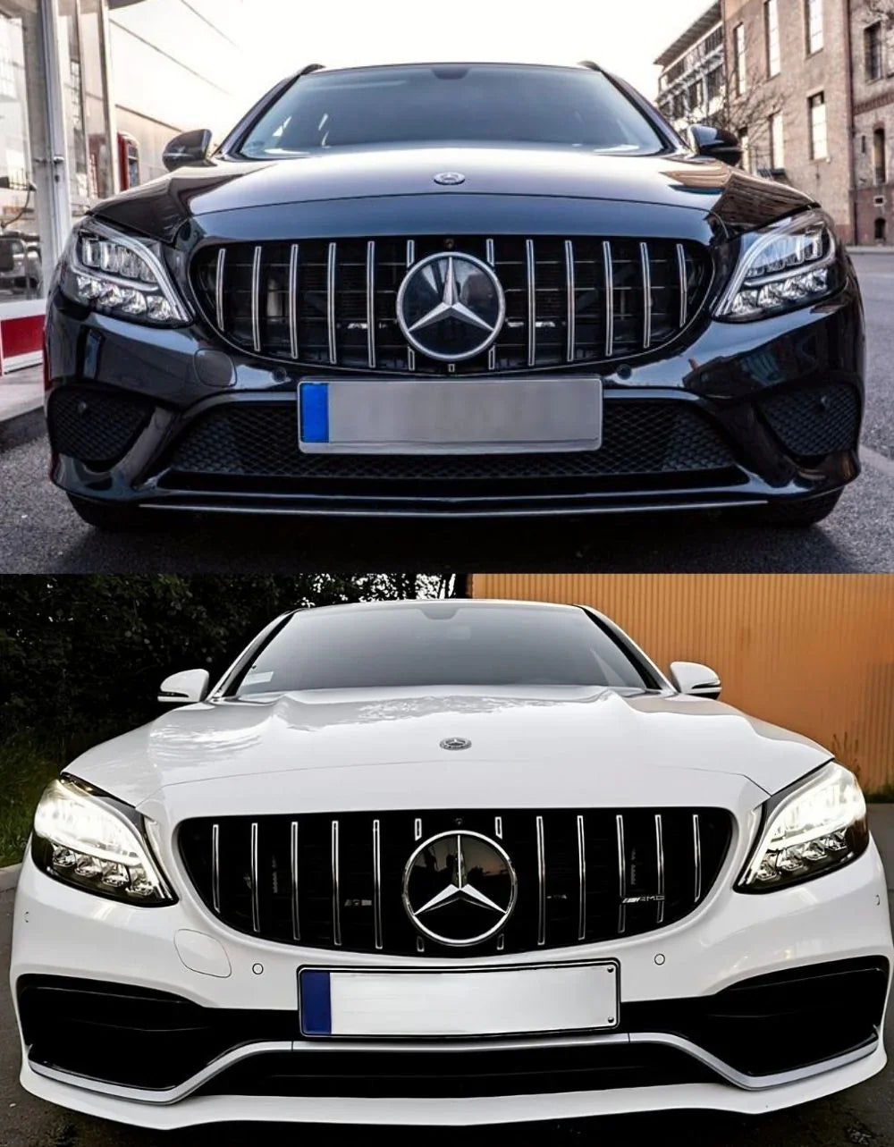 Mercedes C W205 18-21 Griglia Radiatore Panamericana 360° AMG - autorivallo