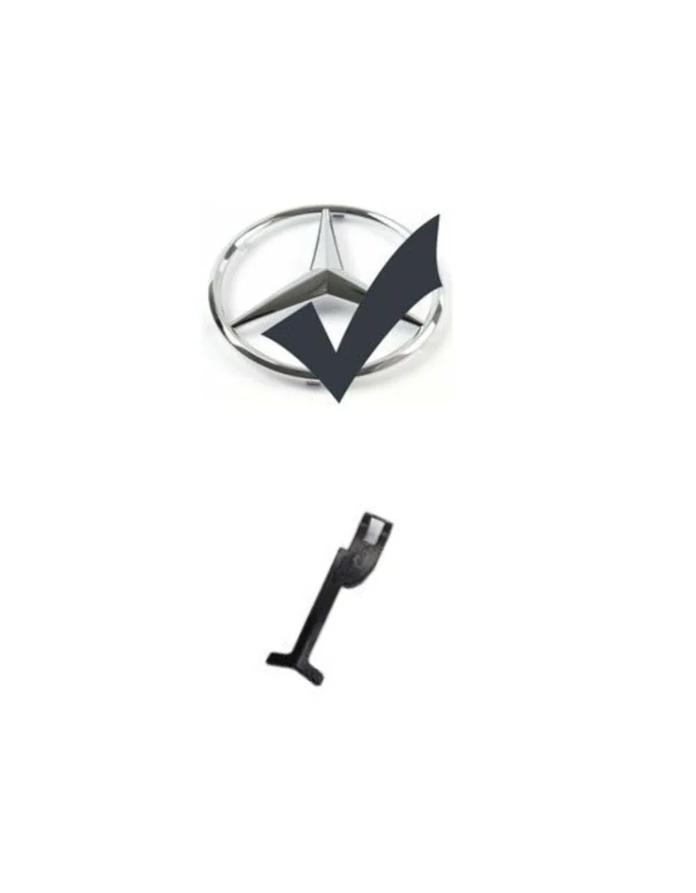 Mercedes C W203 00-07 Griglia Radiatore Argento Cromato AMG - autorivallo