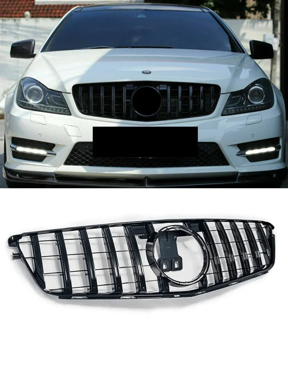 Mercedes C W204 2007-2014 Griglia Sportiva AMG GT-R Look - autorivallo