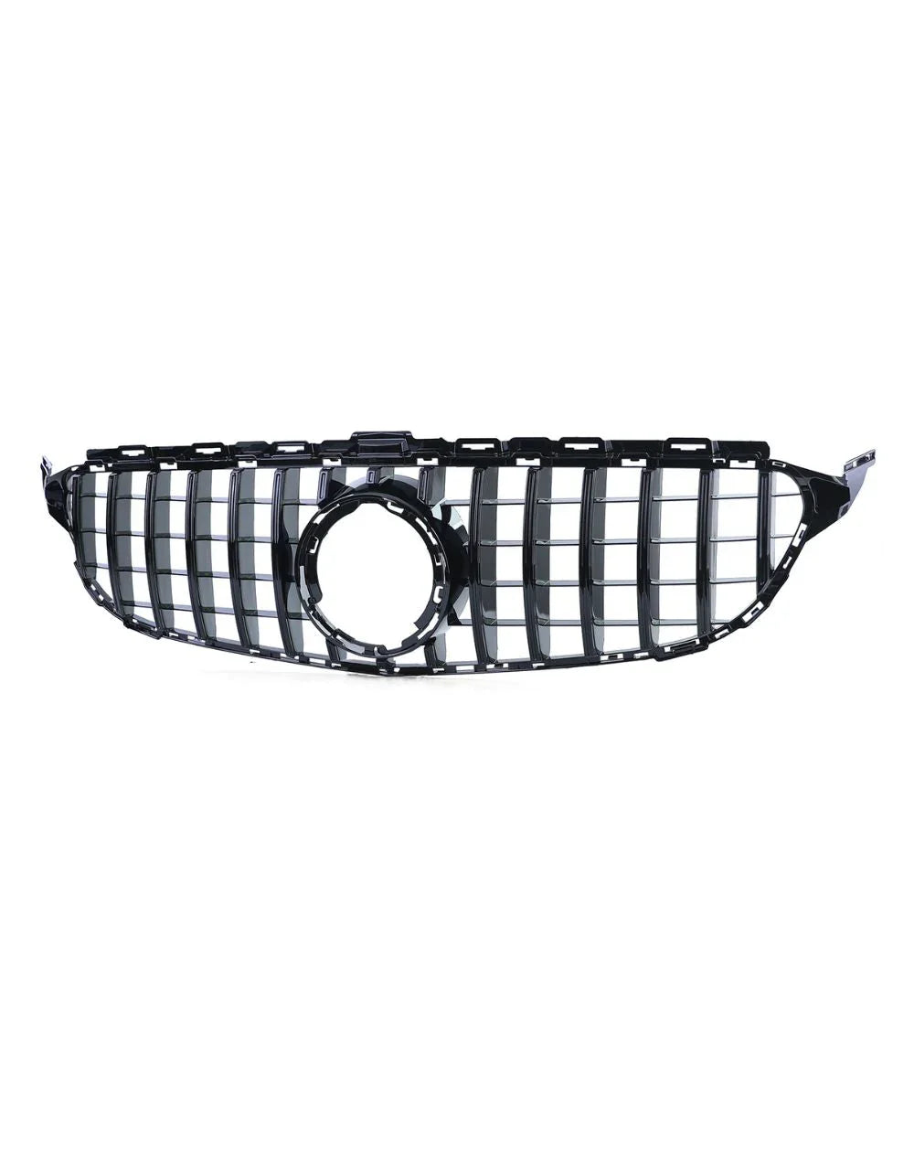Mercedes C W205 18-21 Griglia Radiatore Panamericana Nero Lucido - autorivallo