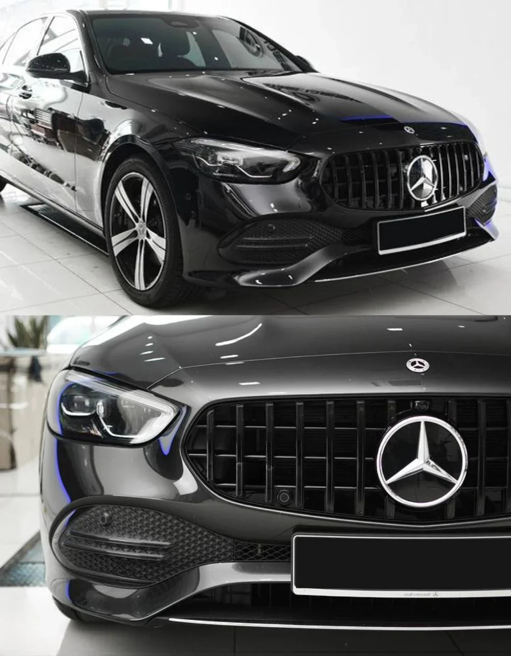 Mercedes C W206 S206 Griglia Anteriore Panamericana GT Look - autorivallo