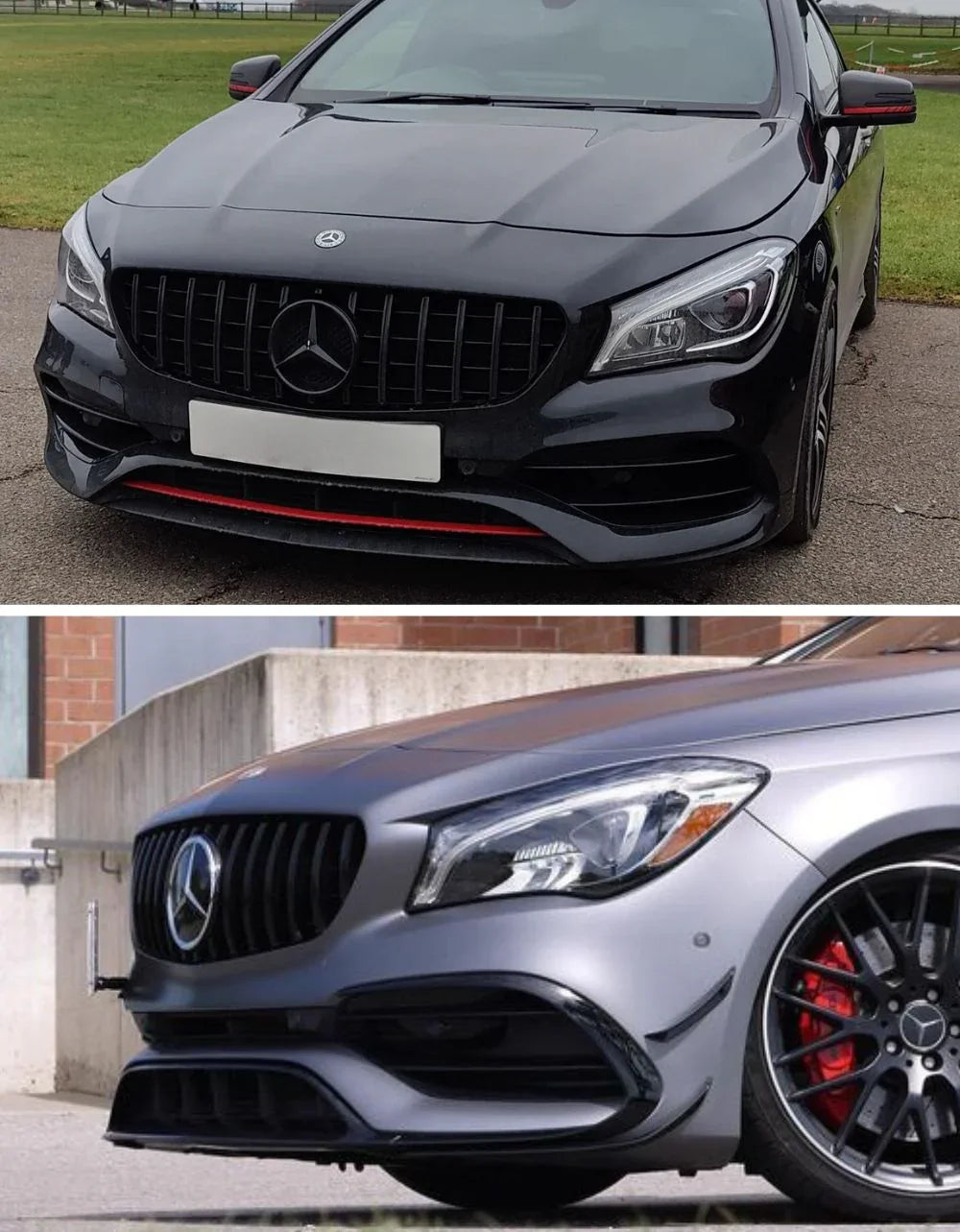 Mercedes CLA W117 2013-2018 Griglia Panamericana AMG GTR Look - autorivallo
