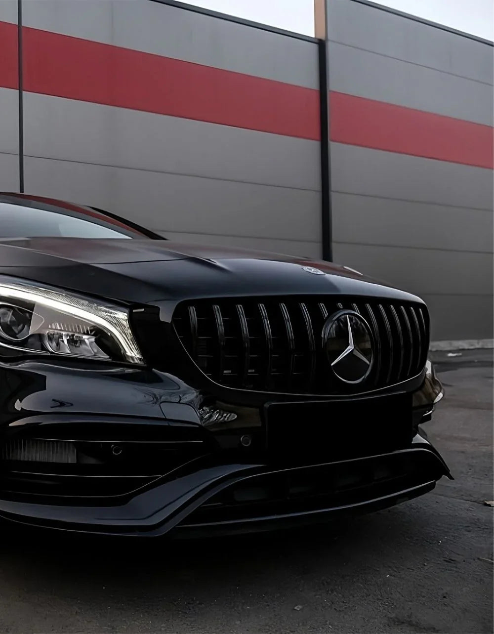 Mercedes CLA C117 Coupe 2013-2018 Griglia Anteriore AMG Look - autorivallo