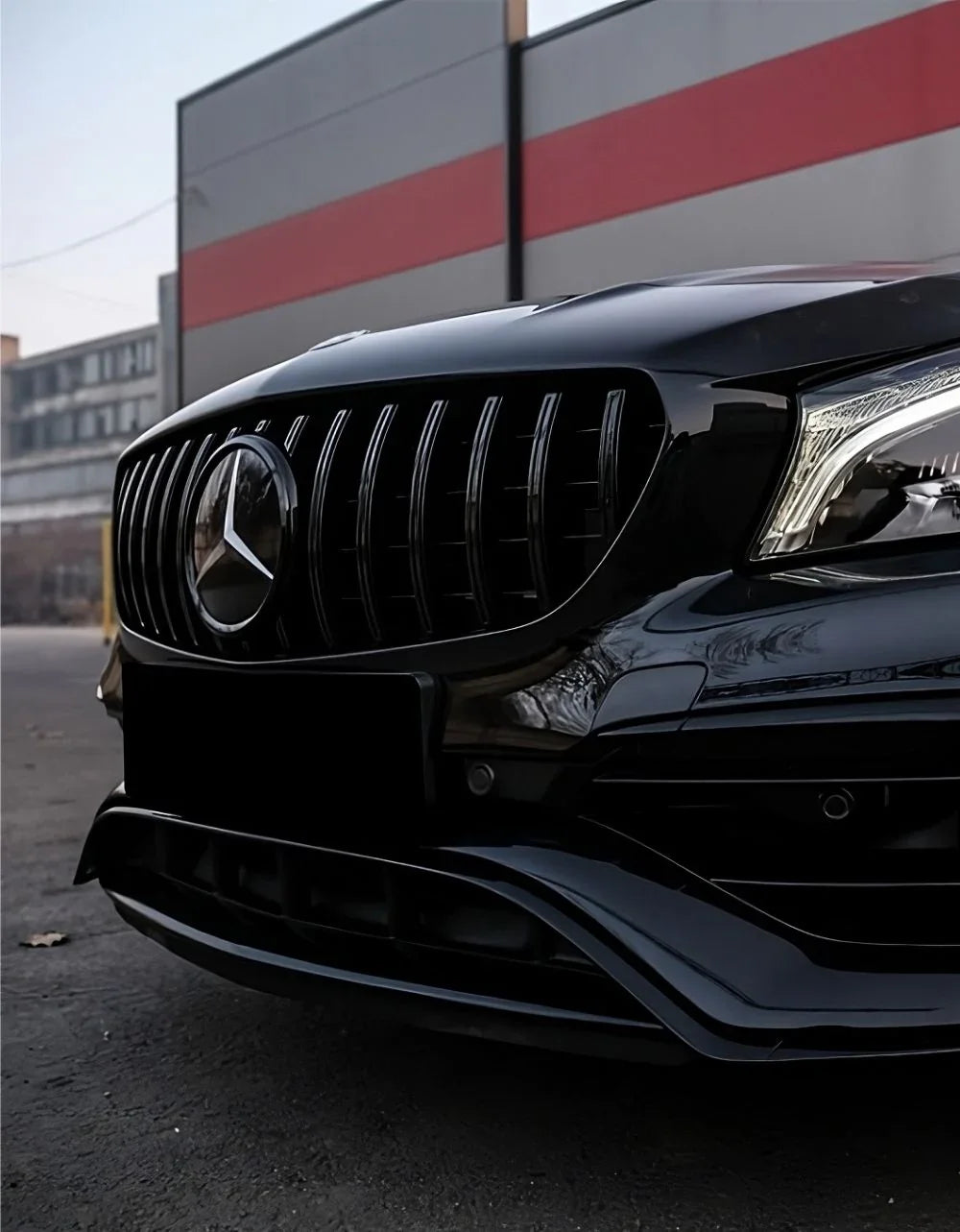 Mercedes CLA C117 Coupe 2013-2018 Griglia Anteriore AMG Look - autorivallo