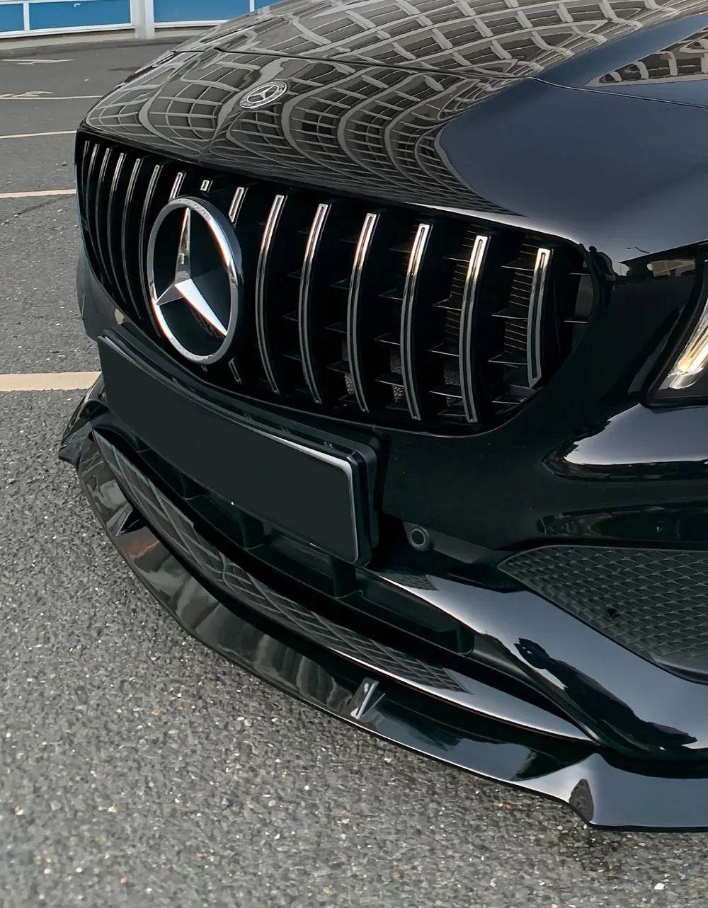 Mercedes CLA X117 2015-2018 Griglia Anteriore GTR AMG Look - autorivallo