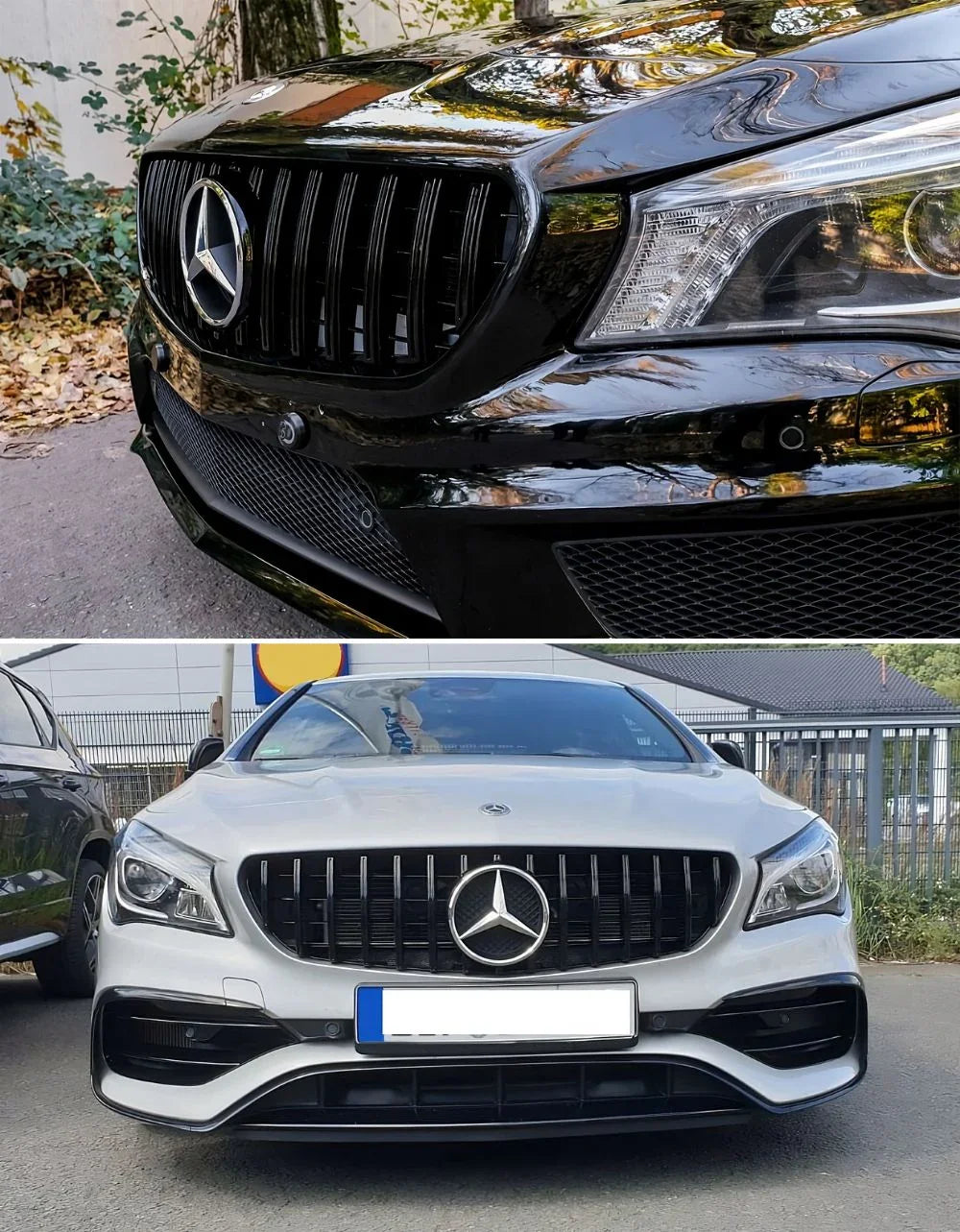 Mercedes CLA X117 2015-2018 Griglia Anteriore Look AMG - autorivallo