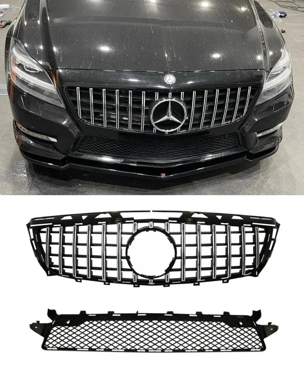 Mercedes CLS W218 2011-2014 Griglia Anteriore Panamericana - autorivallo
