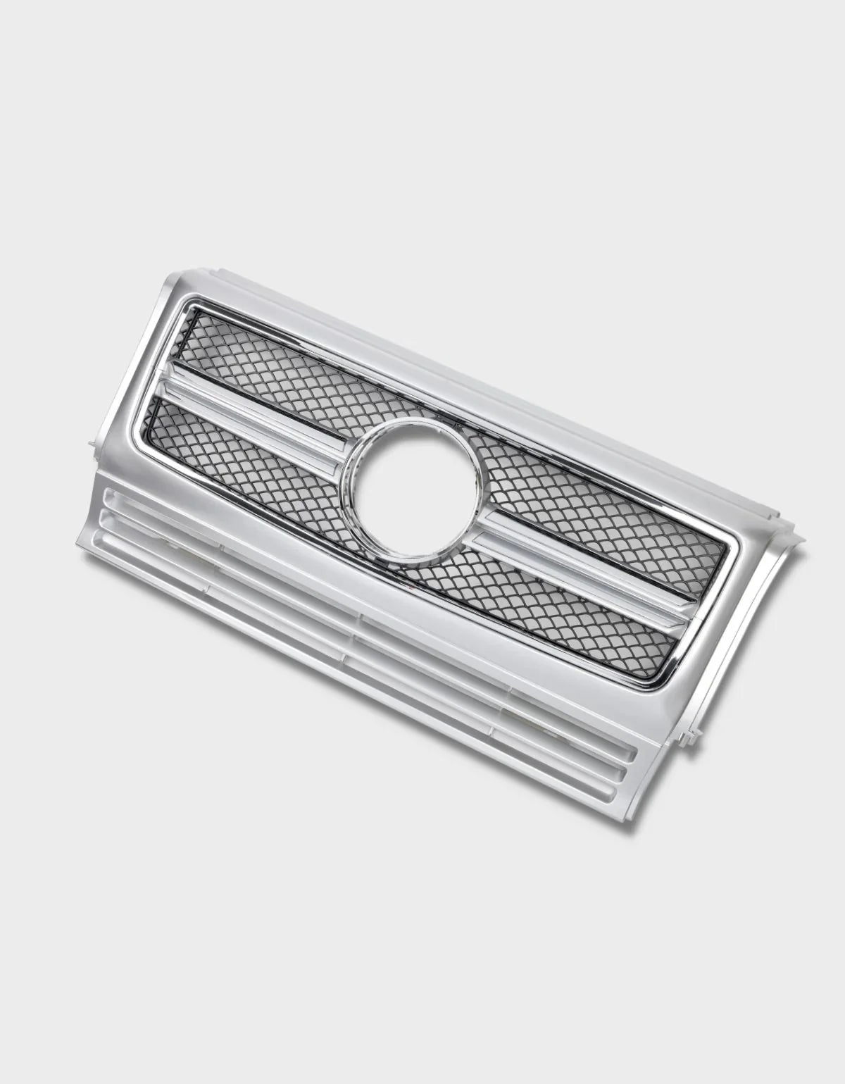 Mercedes Classe G W463 1990-2018 Griglia Radiatore Argento - autorivallo