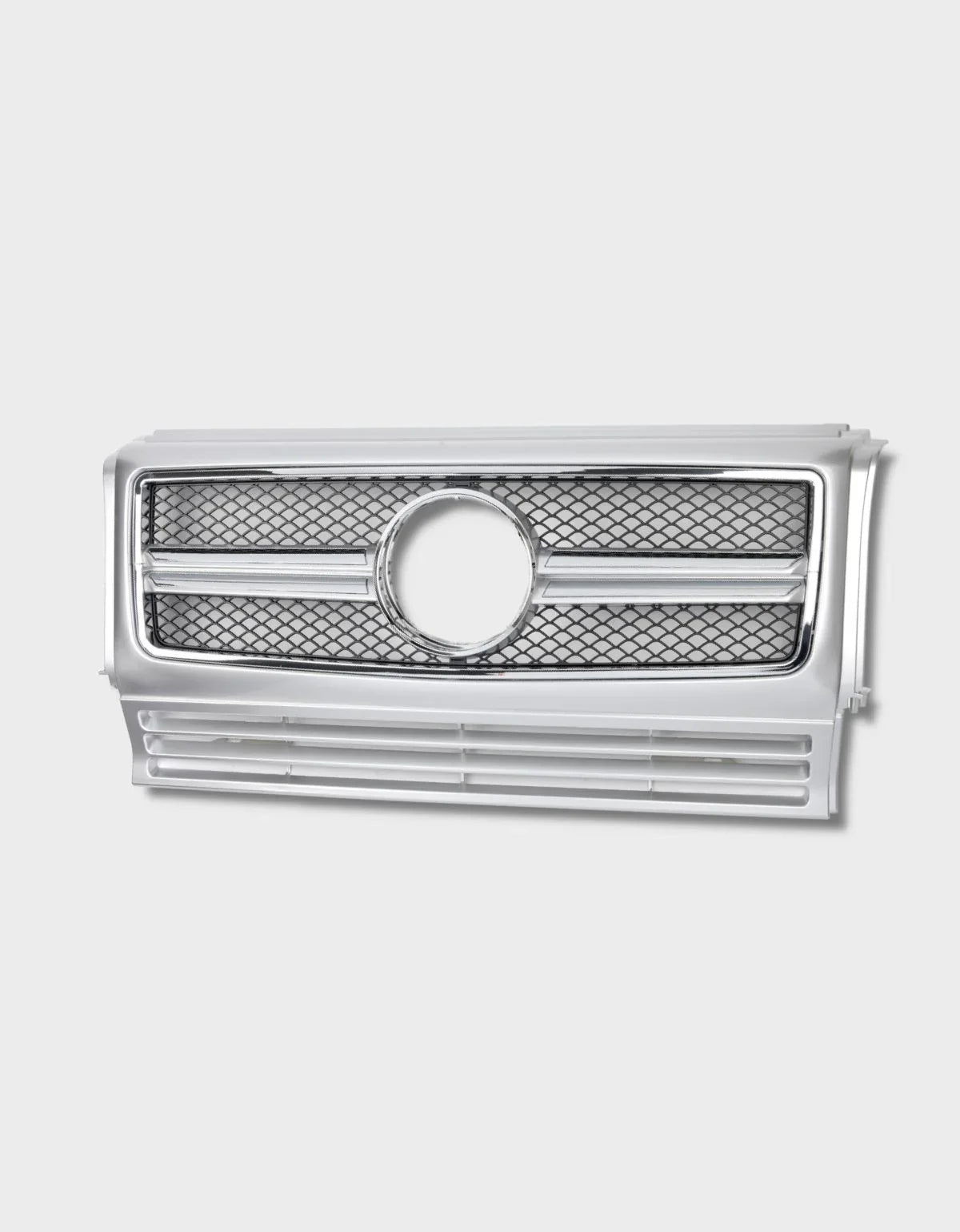 Mercedes Classe G W463 1990-2018 Griglia Radiatore Argento - autorivallo