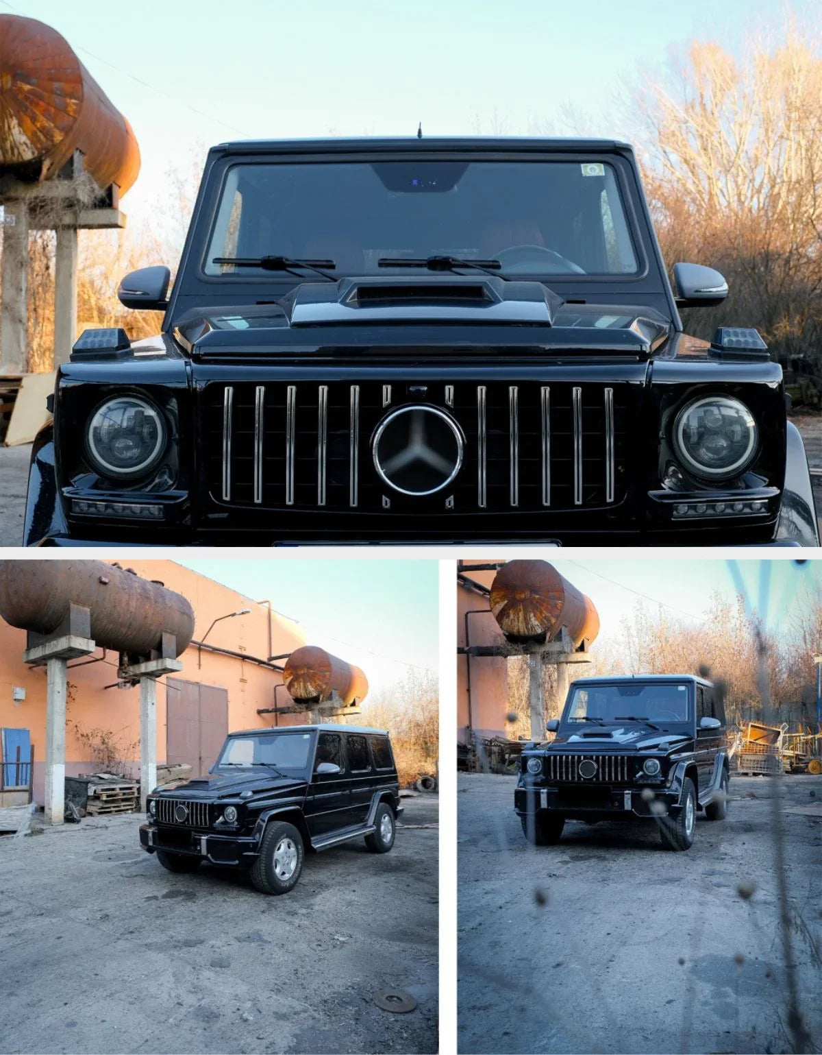 Mercedes G W463 1990-2012 Griglia Radiatore GT-R Design - autorivallo