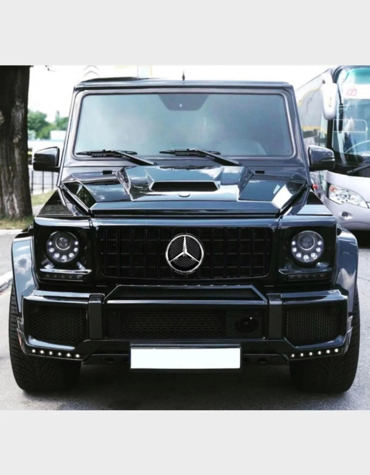 Mercedes G W463 1990-2017 Griglia Radiatore AMG G65 Design - autorivallo