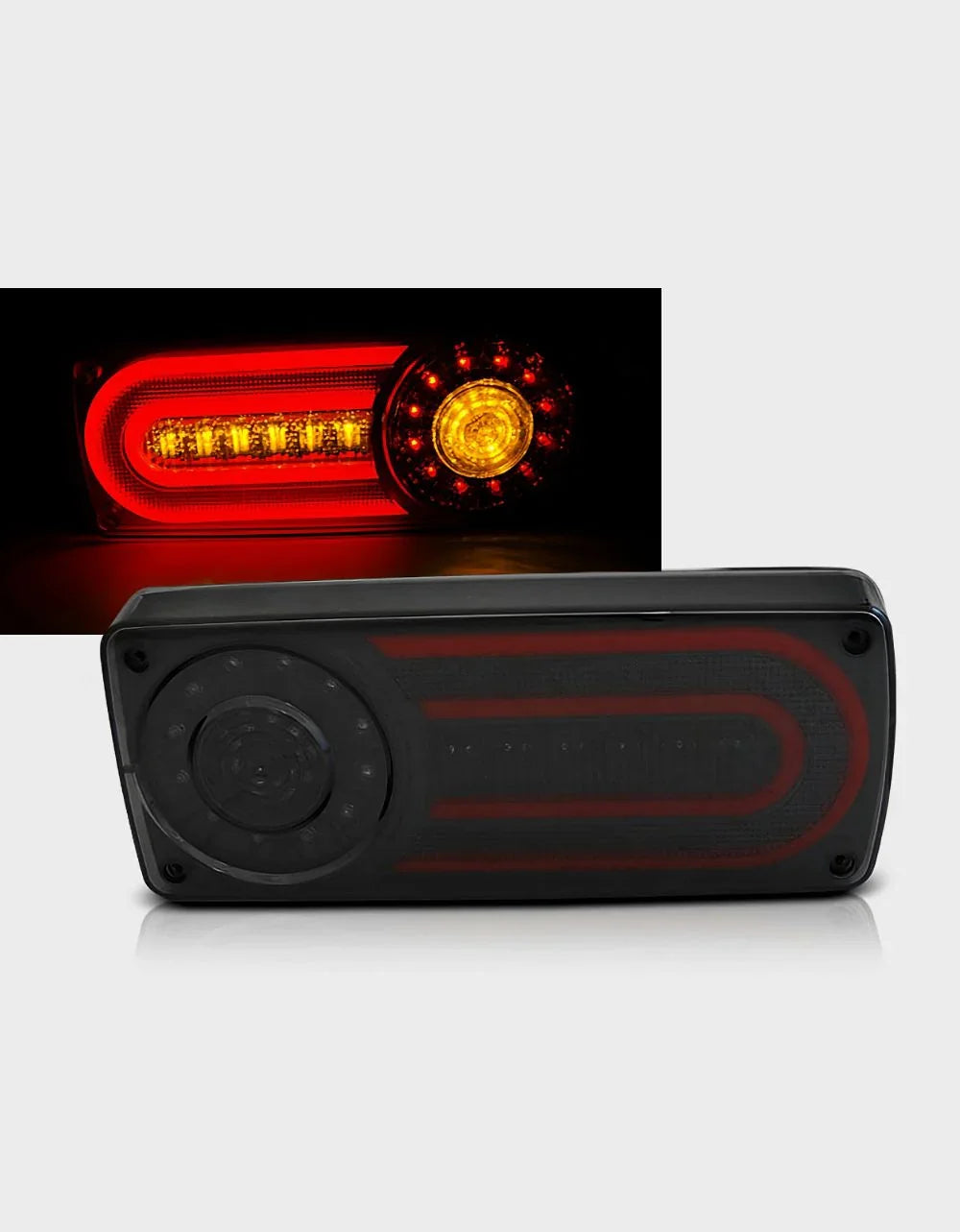 Mercedes Classe G W463 1990-2012 Fanali Posteriori Full LED - autorivallo