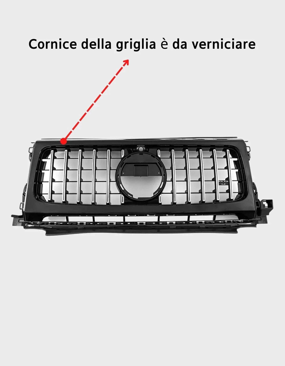 Mercedes Classe G W463 2018-2024 Griglia Radiatore AMG G65 - autorivallo