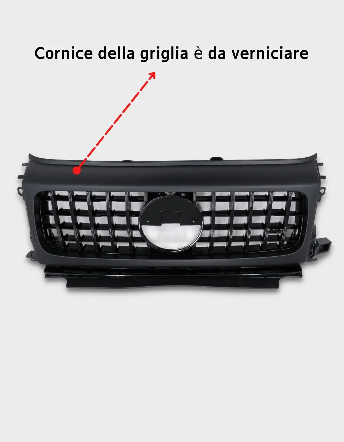 Mercedes G W463 W464 2018-2024 Griglia Radiatore Ottica AMG - autorivallo