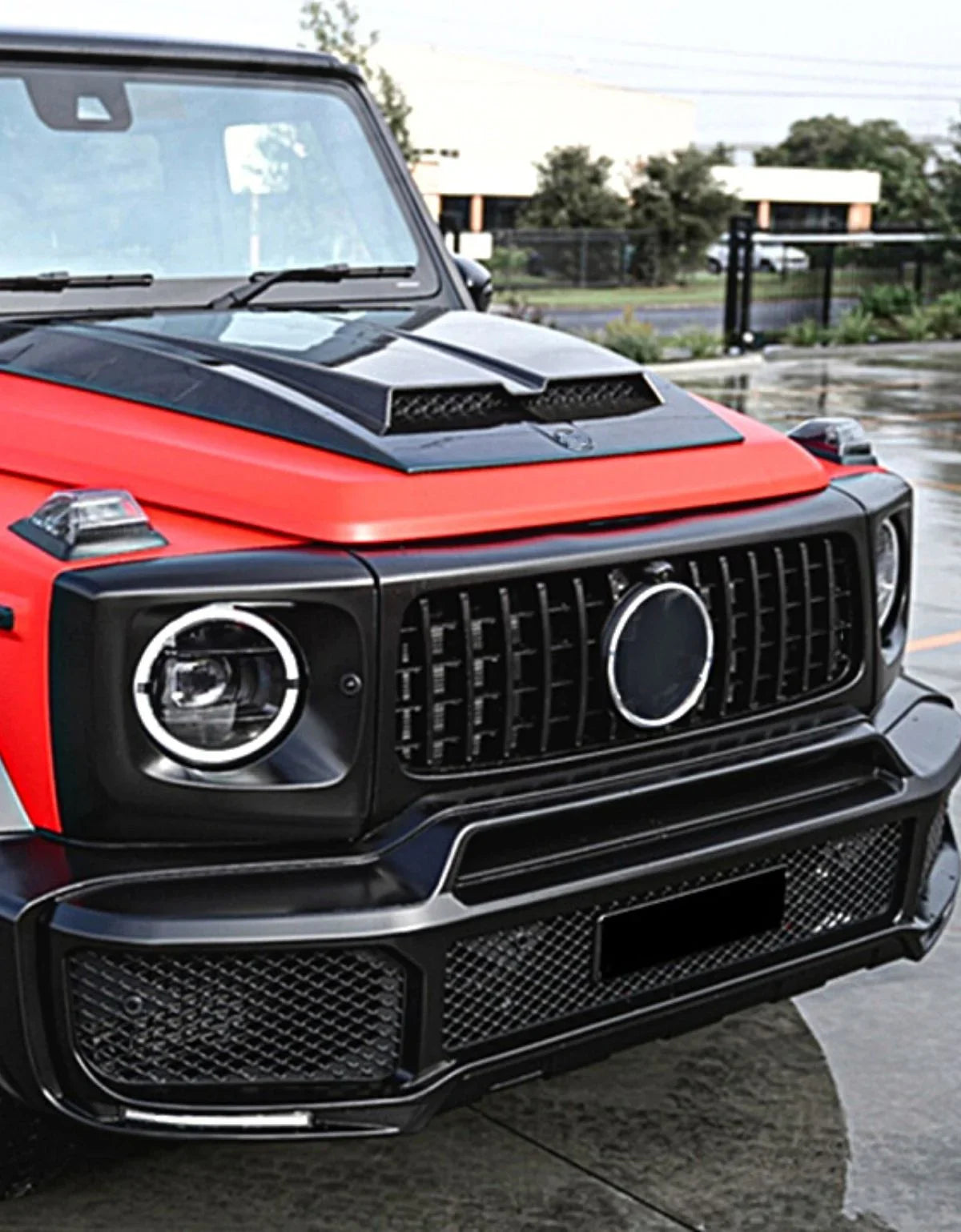 Mercedes G W463 W464 2018-2024 Griglia Radiatore Ottica AMG - autorivallo