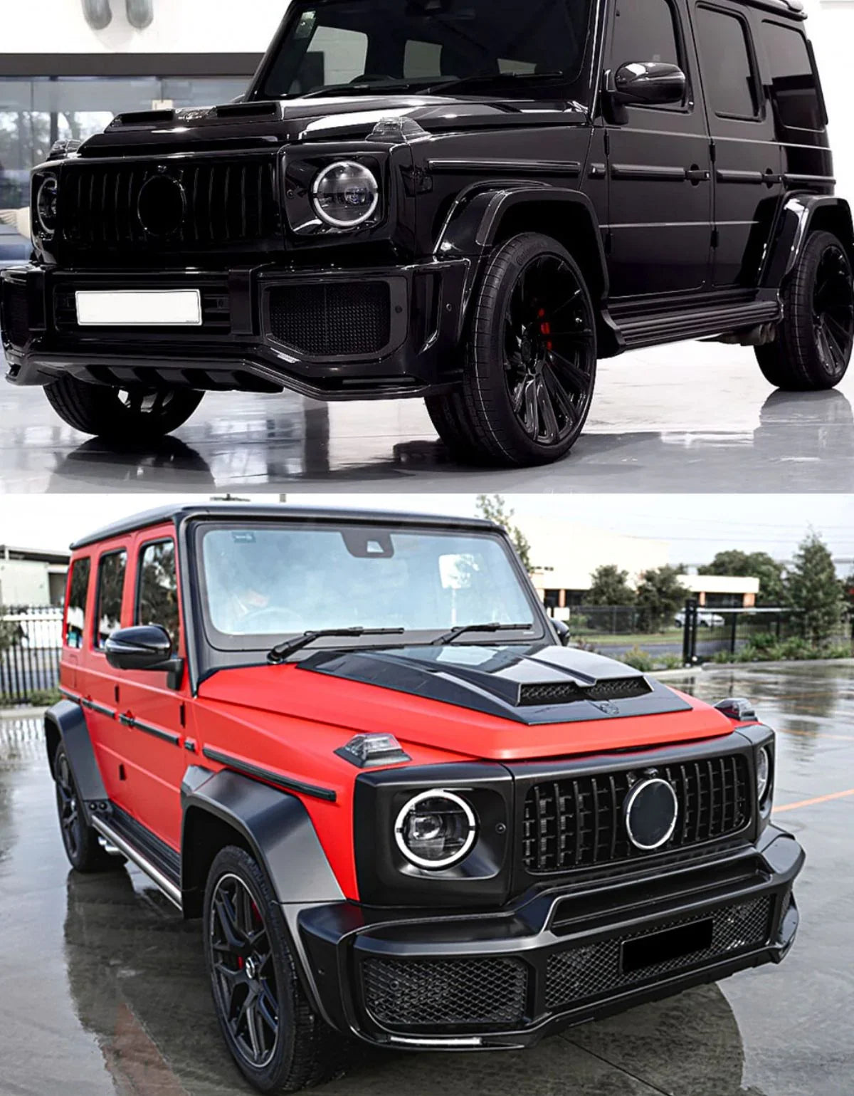 Mercedes G W463 W464 2018-2024 Griglia Radiatore Ottica AMG - autorivallo