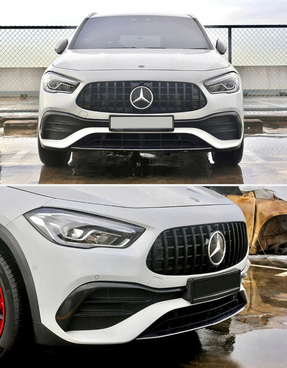 Mercedes GLA H247 2020-2023 (AMG Line) Griglia GTR Look - autorivallo