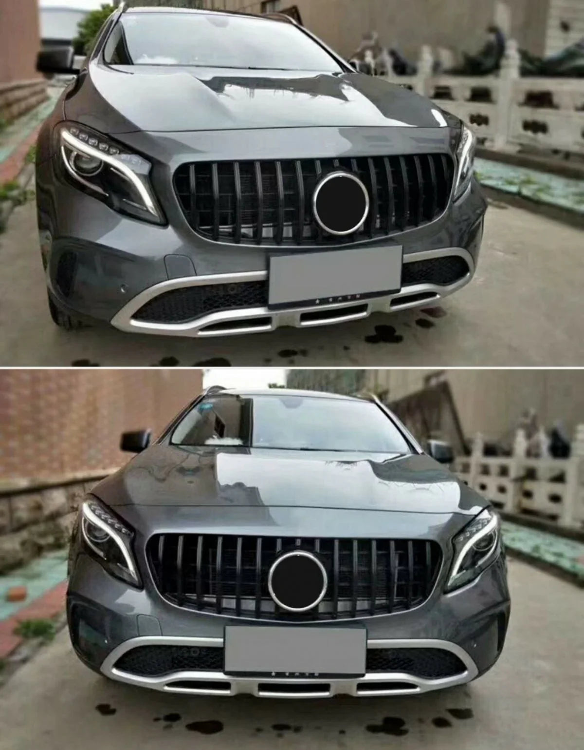 Mercedes GLA X156 2017-2019 Griglia GT-R Panamericana Nero - autorivallo