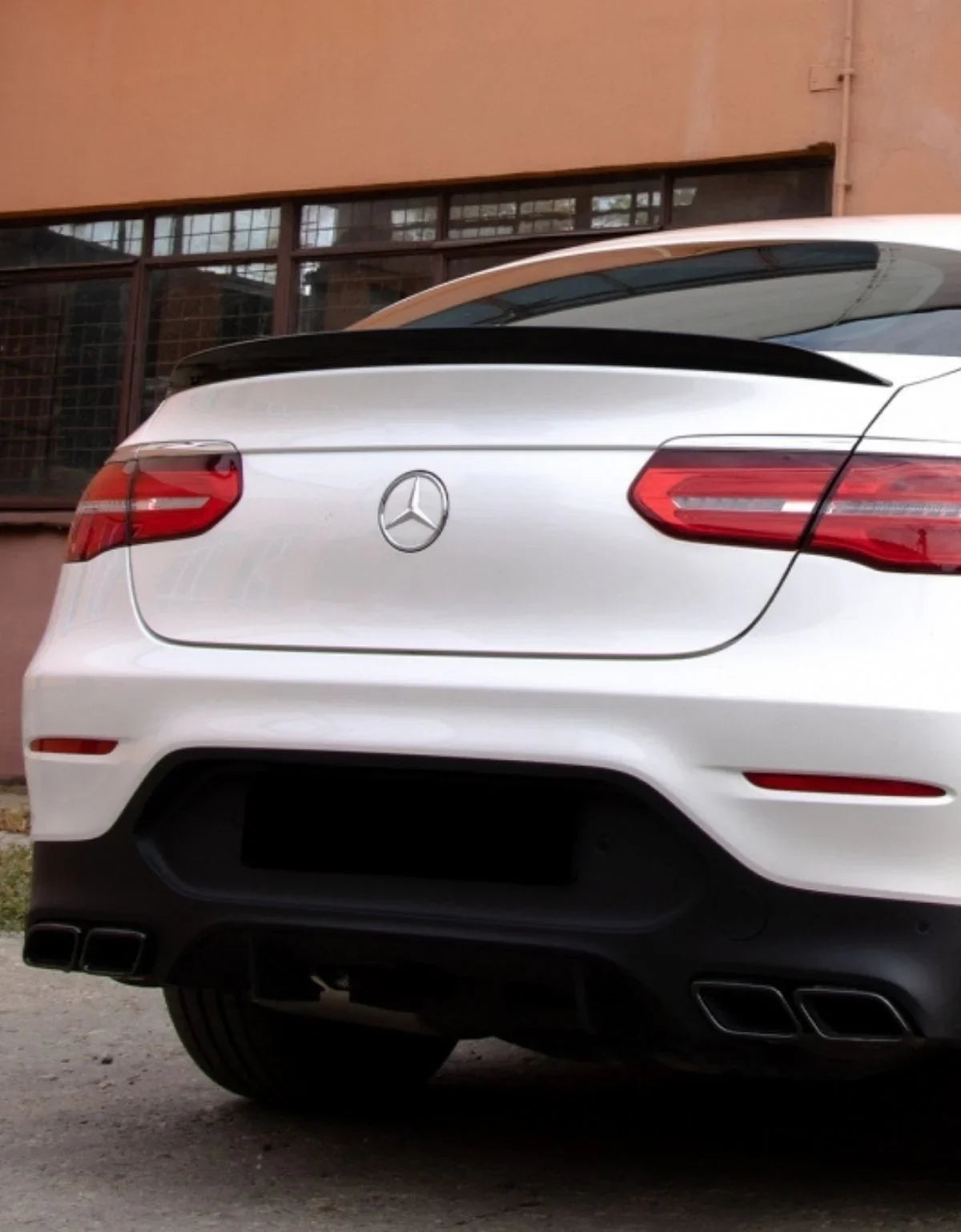 Mercedes GLC Coupe C253 15-19 Spoiler Cofano AMG Design Nero - autorivallo