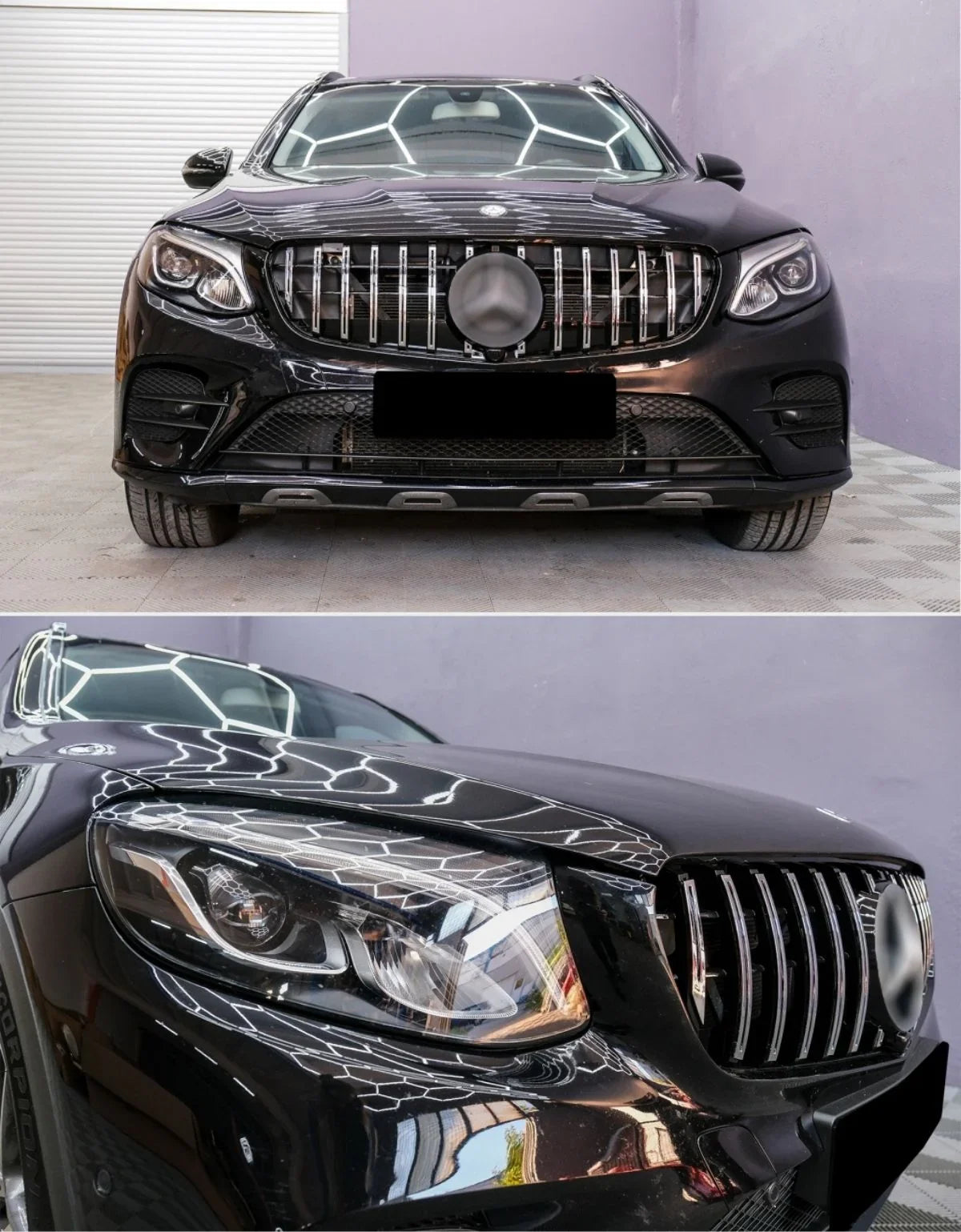 Mercedes GLC X253 C253 2015-2019 Griglia Radiatore AMG Look - autorivallo