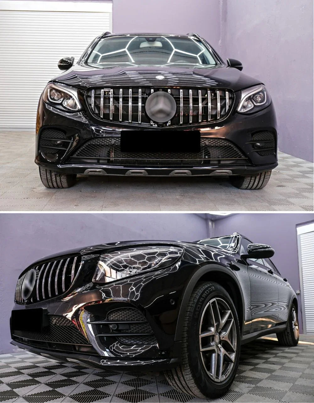 Mercedes GLC X253 2015-2019 Griglia Radiatore AMG 63 Look - autorivallo