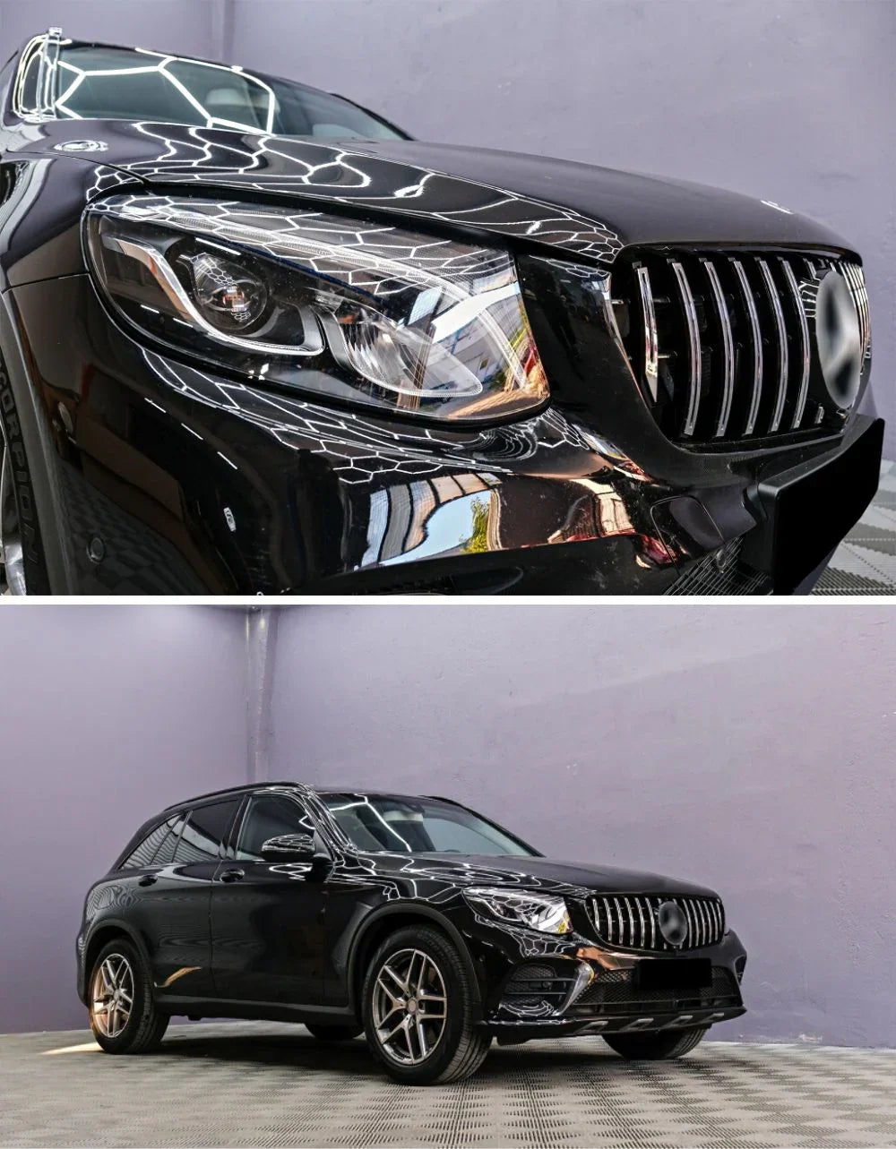 Mercedes GLC X253 2015-2019 Griglia Radiatore AMG 63 Look - autorivallo