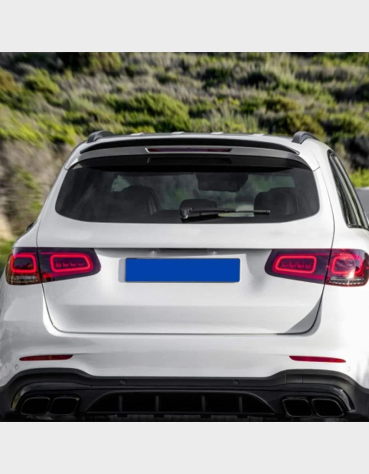 Mercedes GLC X253 2019-2022 Spoiler Sul Tetto AMG Look - autorivallo