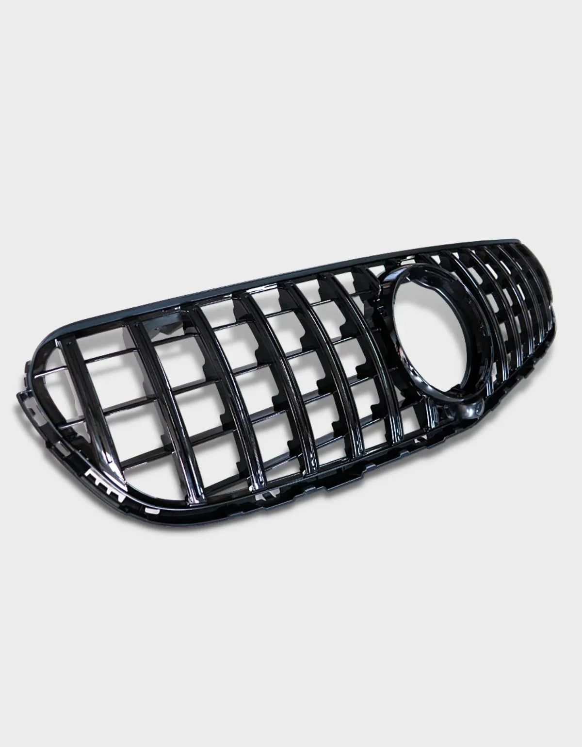 Mercedes GLC X253 C253 15-19 Griglia Anteriore Nero Lucido - autorivallo
