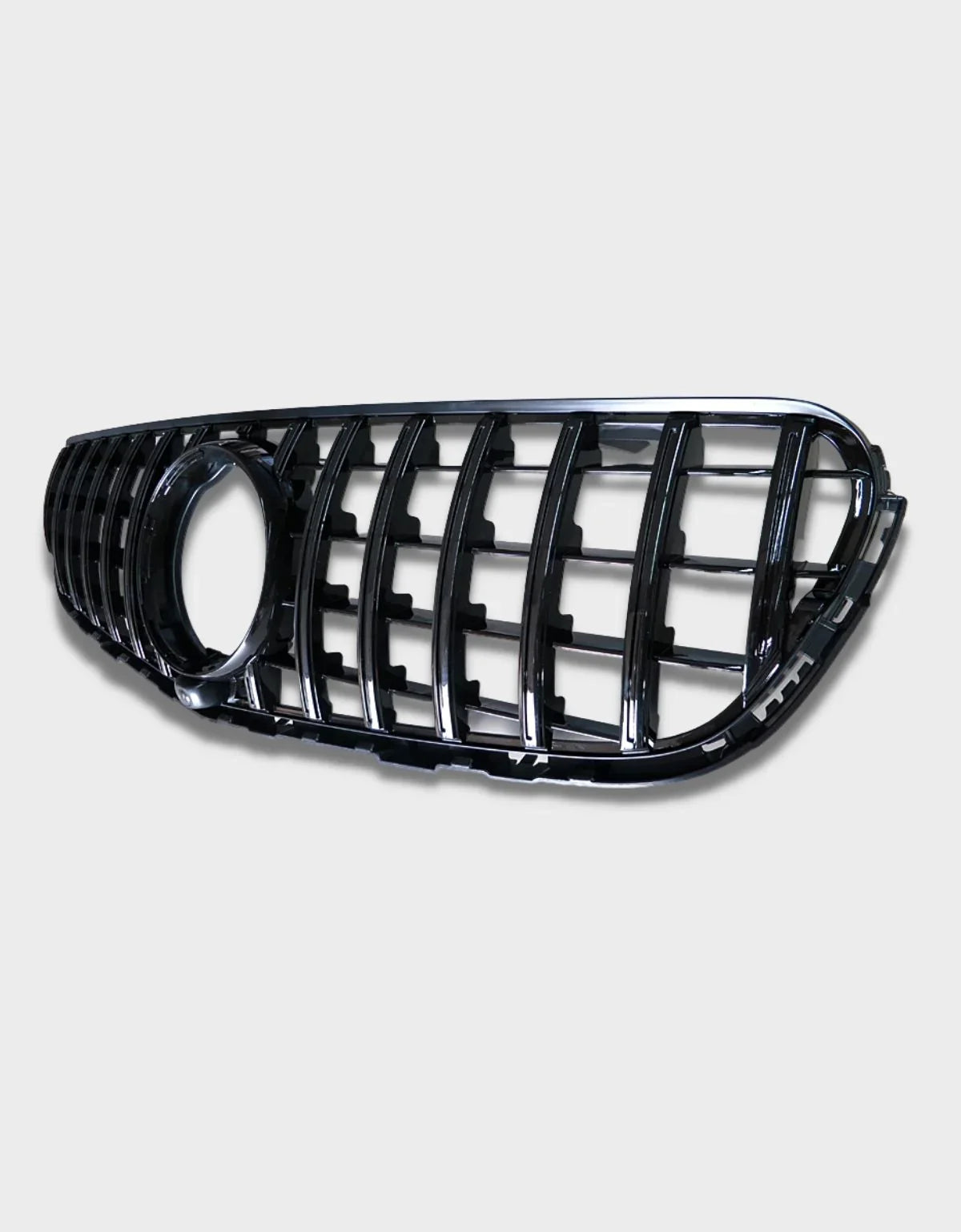 Mercedes GLC X253 C253 15-19 Griglia Anteriore Nero Lucido - autorivallo