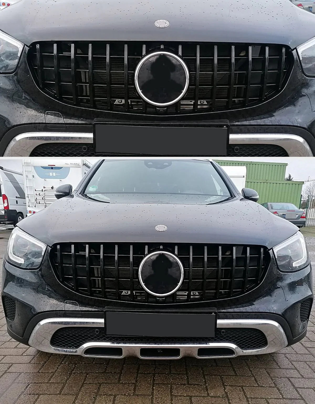 Mercedes GLC X253 C253 2015-2019 Griglia Panamericana Nero - autorivallo