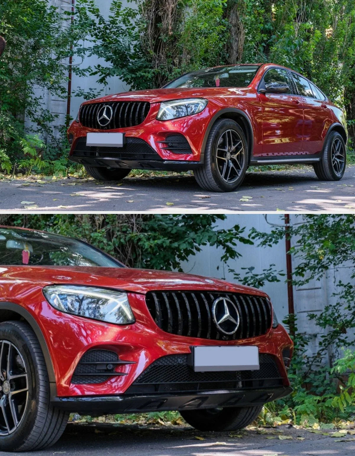 Mercedes GLC X253 C253 2015-2019 Griglia Panamericana Nero - autorivallo