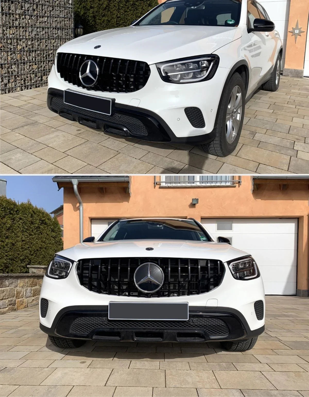 Mercedes GLC X253 C253 2019-2022 Griglia Anteriore AMG Look - autorivallo