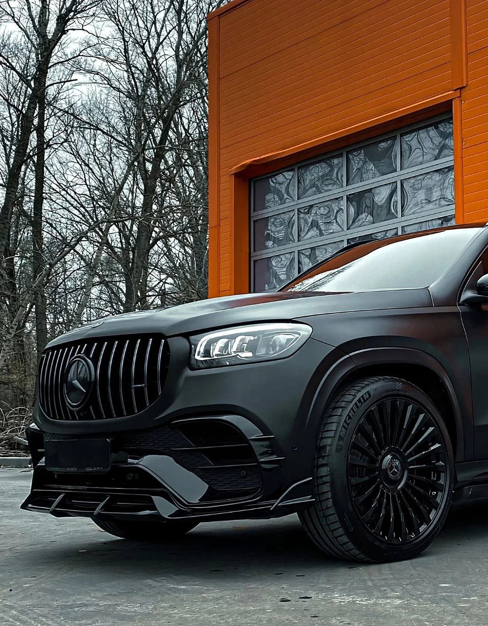 Mercedes GLE W167 2019-2023 Griglia Radiatore GTR AMG Look - autorivallo
