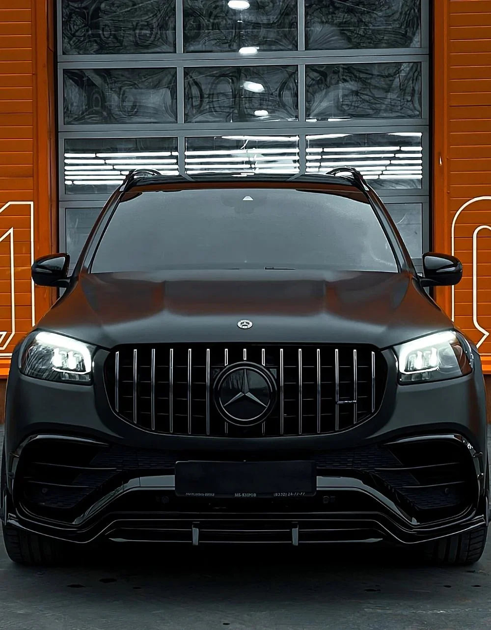 Mercedes GLE W167 2019-2023 Griglia Radiatore GTR AMG Look - autorivallo