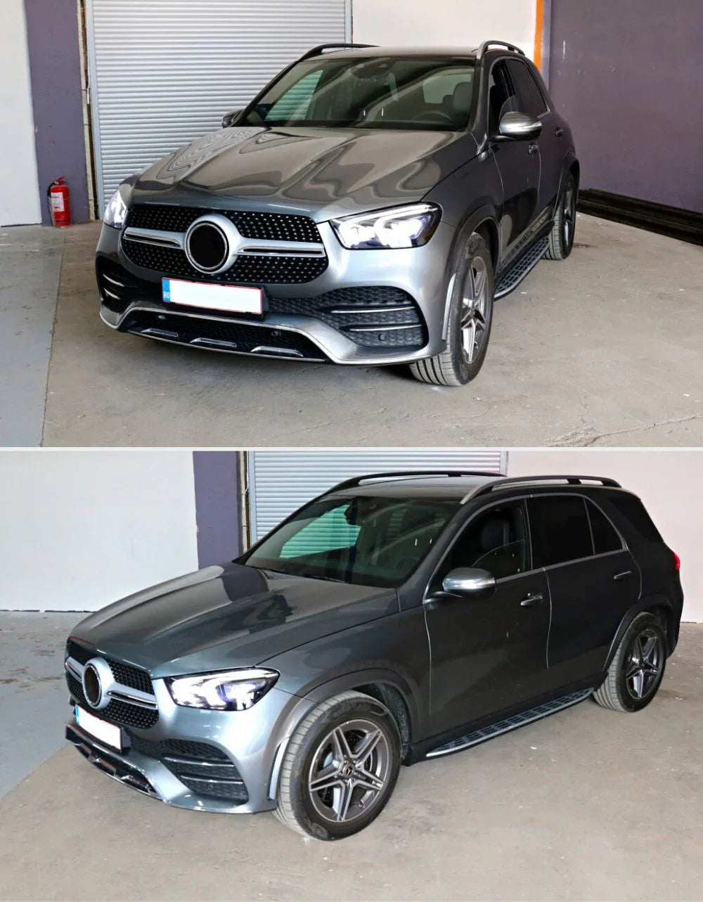 Mercedes GLE W167 2018-2022 Pedane Laterali AMG 63 Look - autorivallo