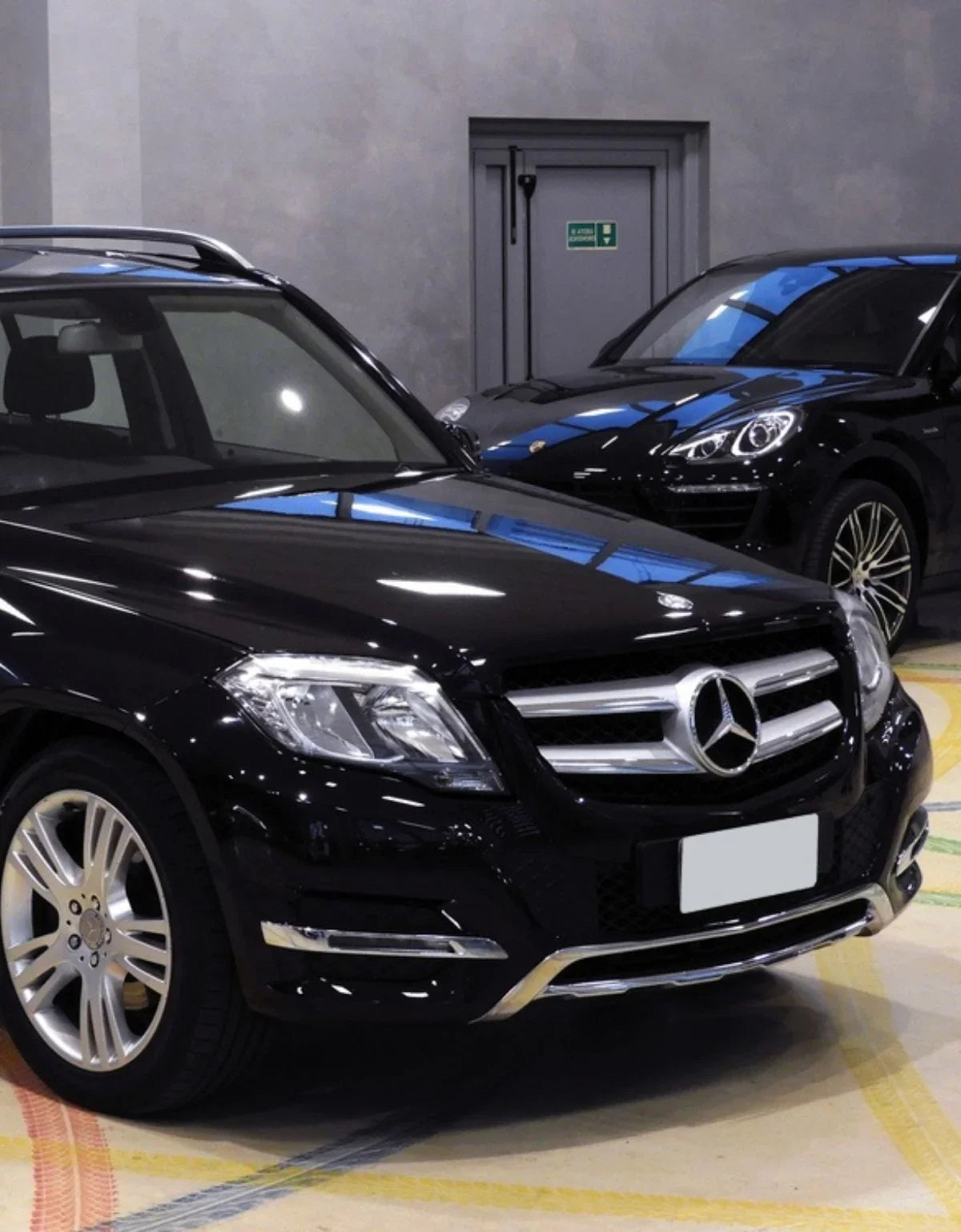 Mercedes GLK X204 2008-2012 Griglia Anteriore Look Sportivo - autorivallo