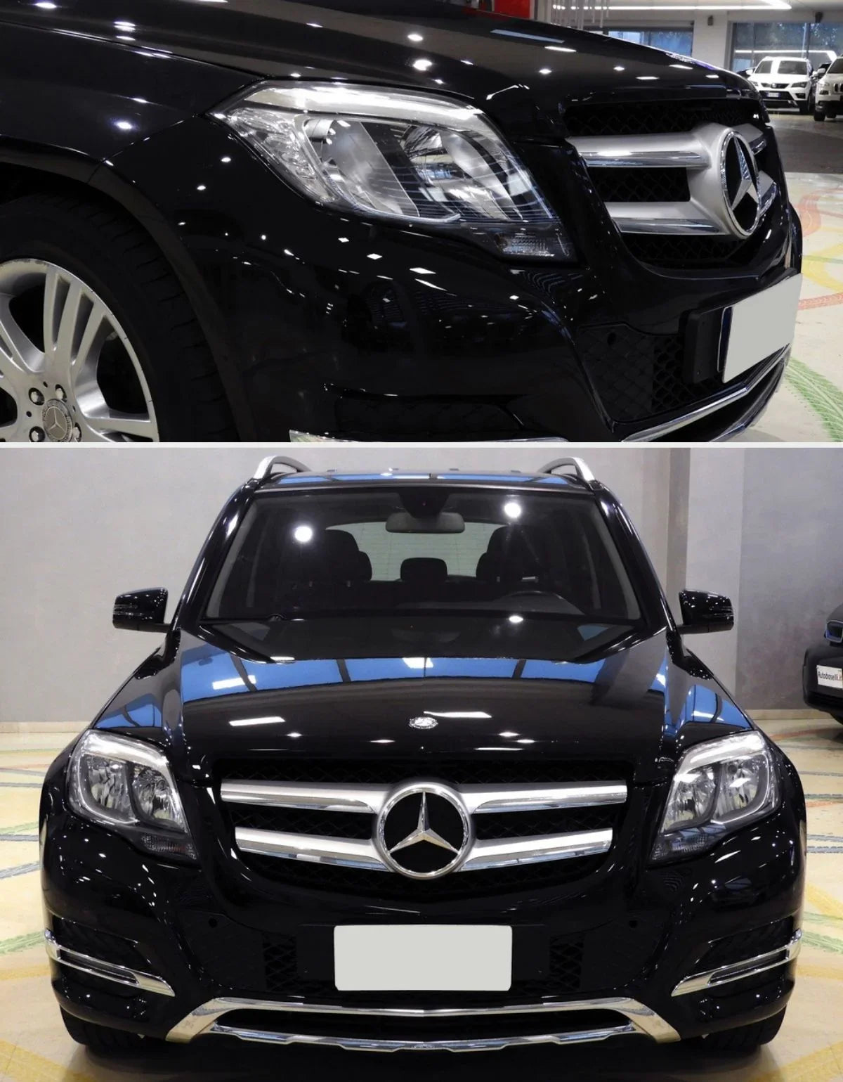 Mercedes GLK X204 2008-2012 Griglia Anteriore Look Sportivo - autorivallo