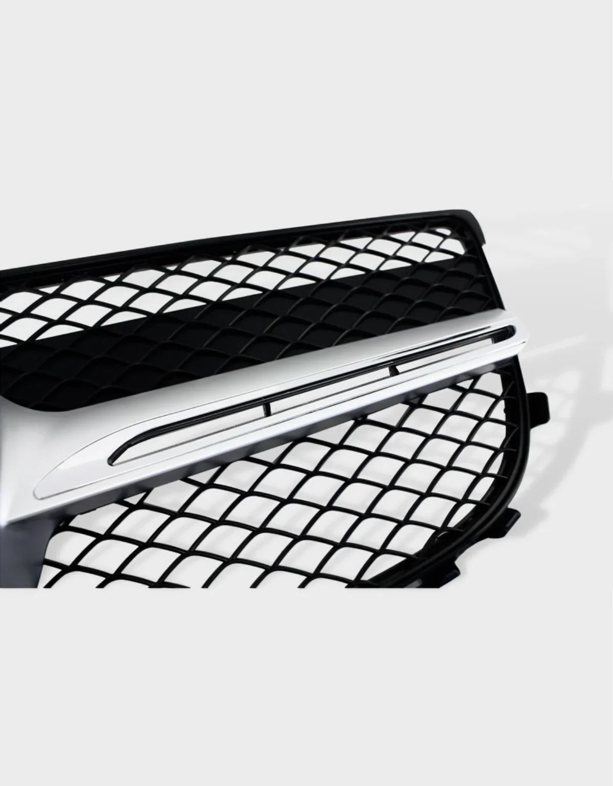 Mercedes GLK X204 2012-2015 Griglia Sportiva Nero Argento - autorivallo