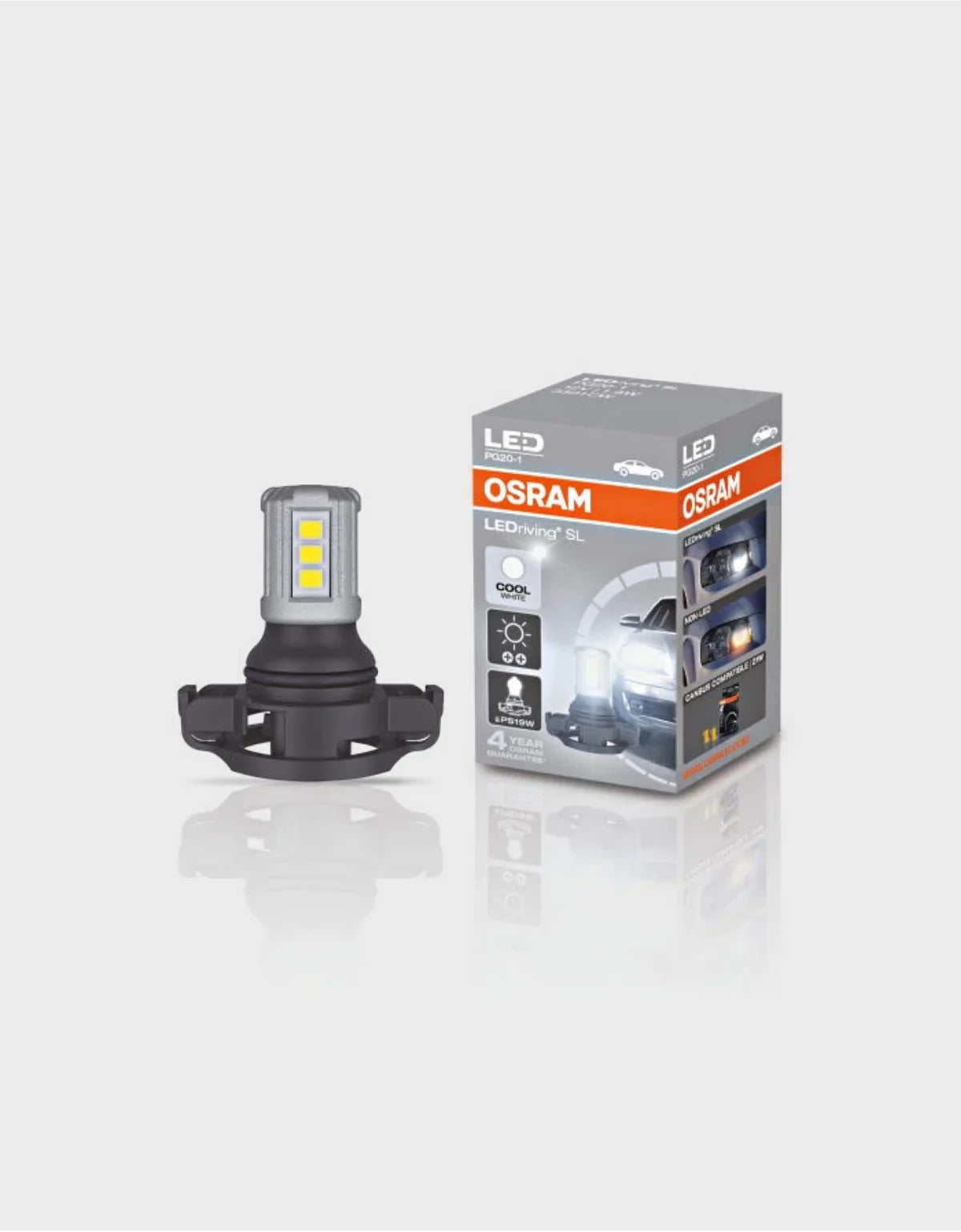 Lampadina PS19W Osram LEDriving® Standard 6000K - autorivallo