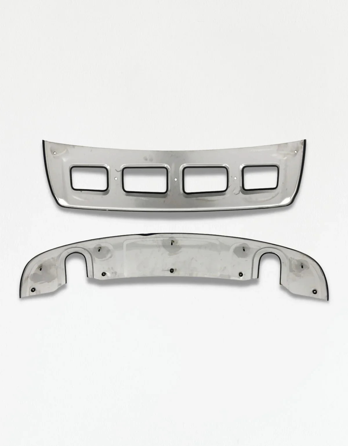 Audi Q5 8R 2008-2012 Protezione Sotto Paraurti Acciaio Inox - autorivallo